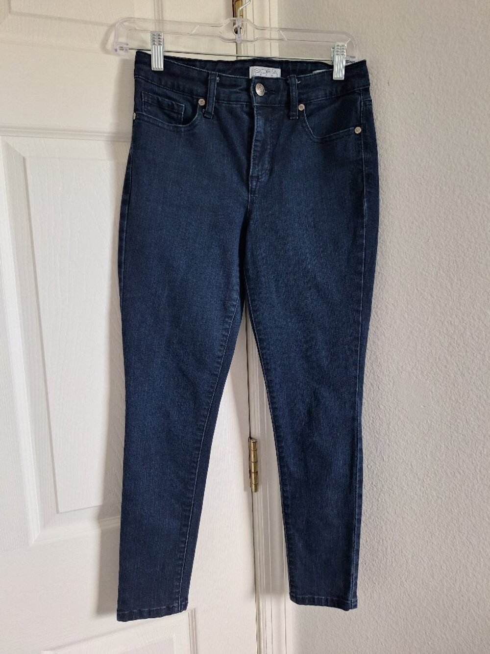 Sofia Jeans by Sofia Vergara Skinny Ankle Dark Wash Denim size 2 Short